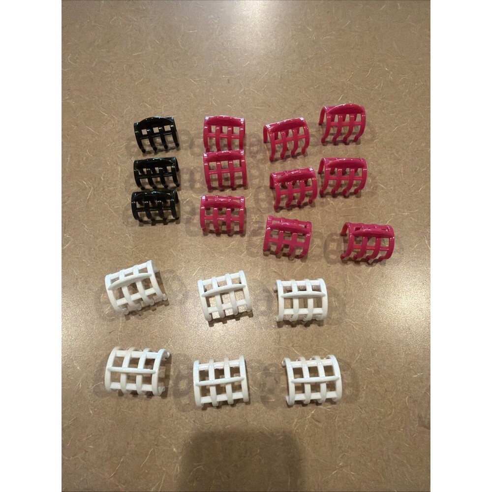 Remington Tight Curls Curlers Hot Rollers Pageant H21SP Replacement Extra Clips